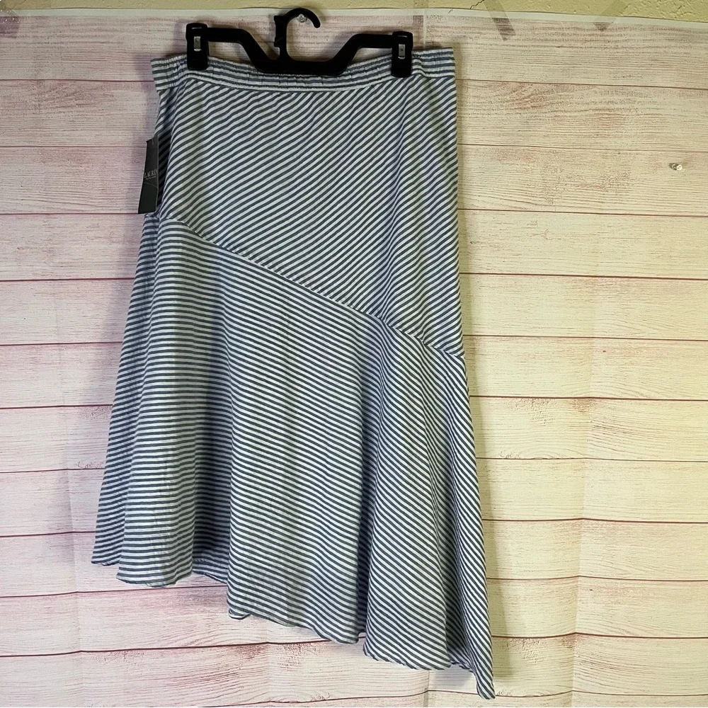 Lauren Ralph Lauren NWT‎ Striped Skirt Size 8